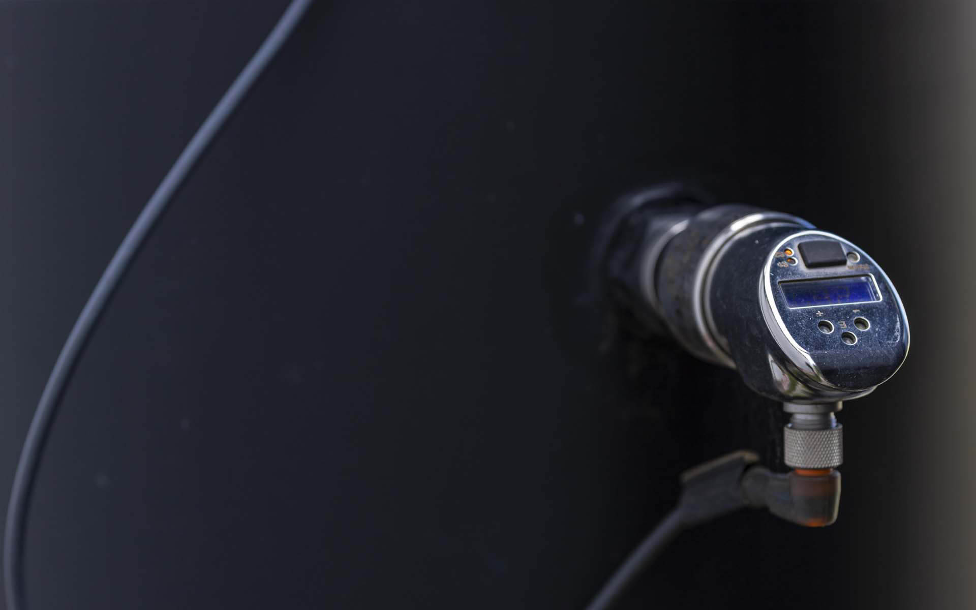 Sensor on an apparatus