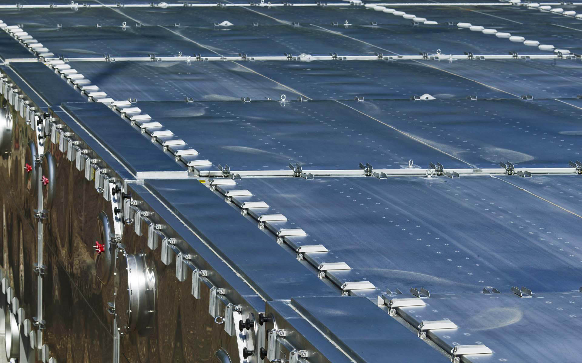 Biofiltro en diseño de contenedor de acero inoxidable para eliminar olores en una instalación de reciclaje de cadáveres de animales, Alta Austria